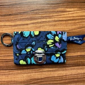 Vera Bradley Blue Floral Small Wallet